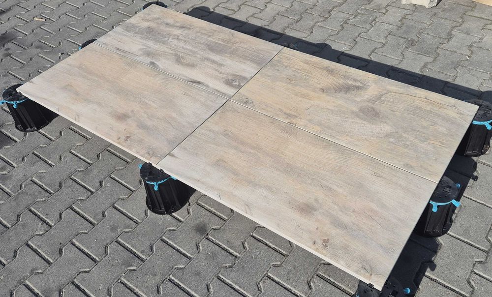 Płytka tarasowa drewnopodobna Flairstone Wood Light Brown 45x90x2 Gat II