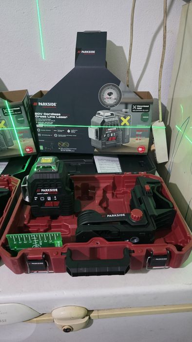 Laser 3x360 12 linhas 20v Parkside