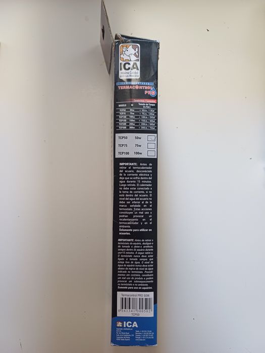 Aquecedor para a aquário 50w (50l)