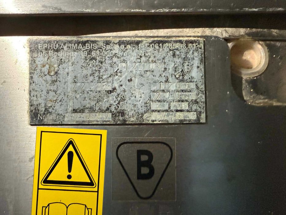 Zbiornik na mleko 1200L.