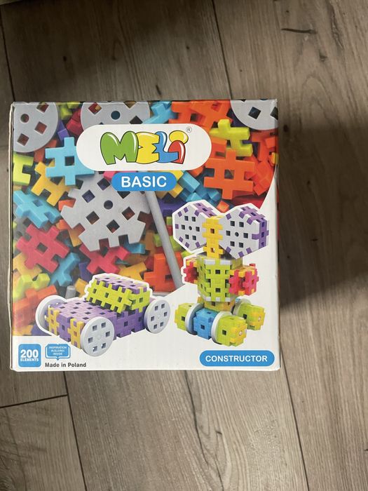 Klocki konstrukcyjne Meli basic