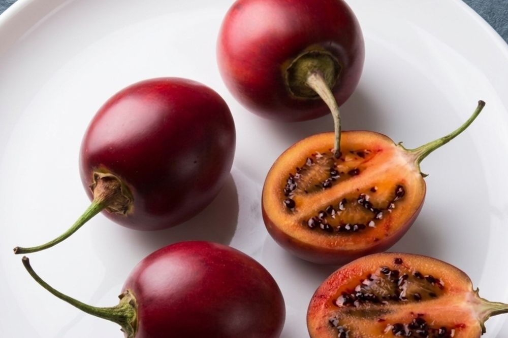 10 sementes de tamarilho laranja ou vermelho