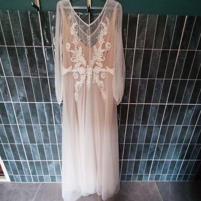 Suknia ślubna L 40 Ochocka Atelier Model Molly Boho