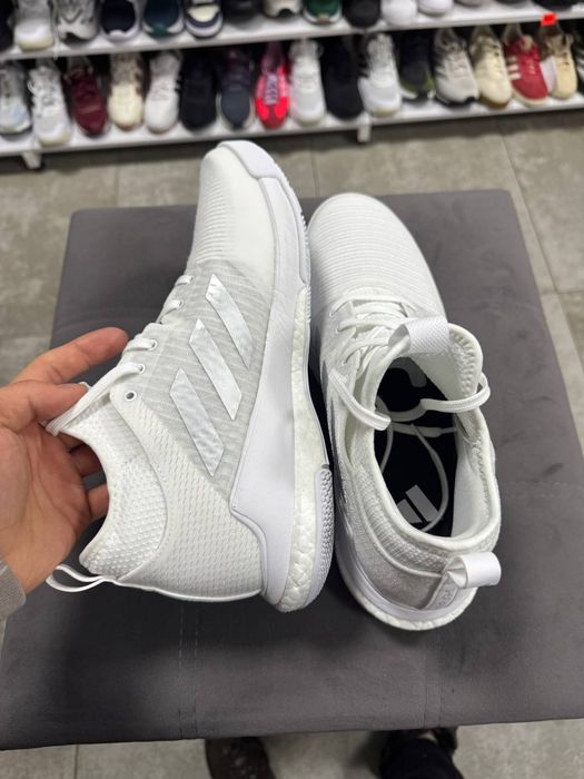 ОРИГІНАЛ 100% Кросівки Adidas Crazyflight Mid Shoes White Hq3491 44.5