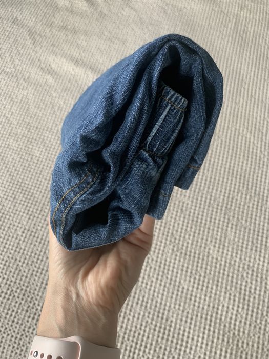 Ciepłe spodenki dla chłopca r.80, jeansy, bardzo fajne :)