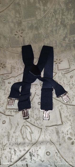 Sprzedam szelki szerokie czarne blue vera