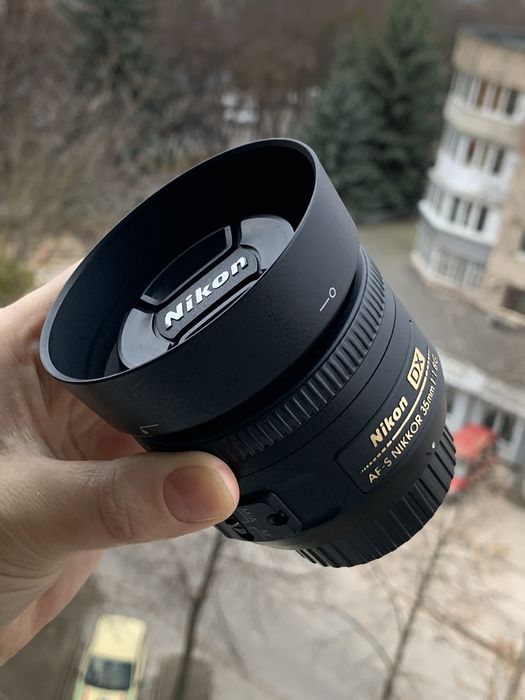 Обʼєктив NIKKOR AF-S 35mm 1:1.8G DX