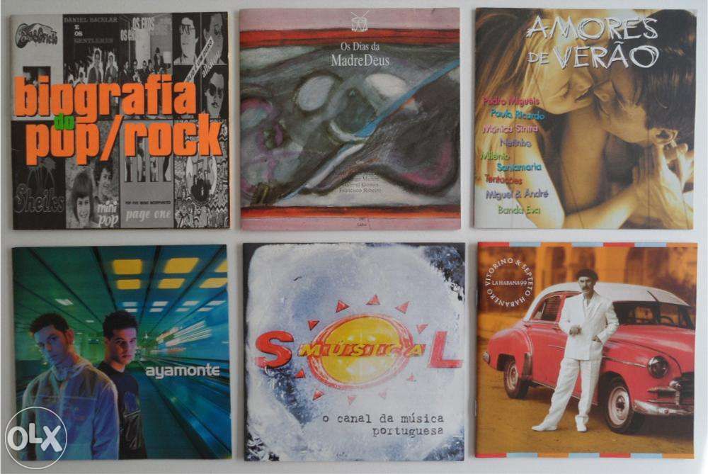 CD's Música Portuguesa (individualmente ou em lote)