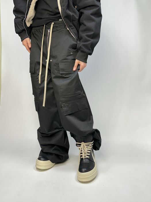 Rick Owens bella cargo drkshdw bolan джинси карго штани черные штаны L