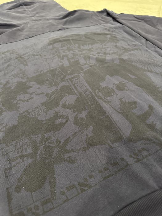 НА РУКАХ!! navy blue zip hoodie ERD  L XL archive rick owens opium