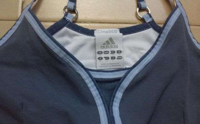 Top blusa desportiva técnica Adidas soutien incorporado