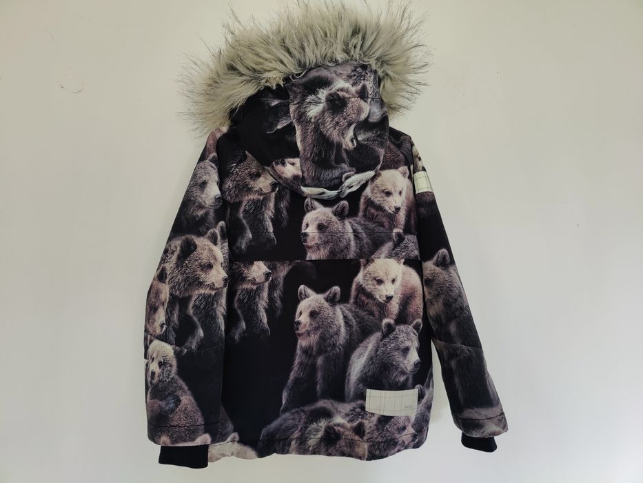 Kurtka zimowa narciarska Molo hopla fur 110