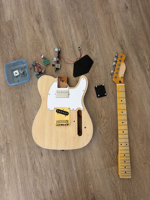 Guitarra Elétrica Estilo Telecaster (Peças)
