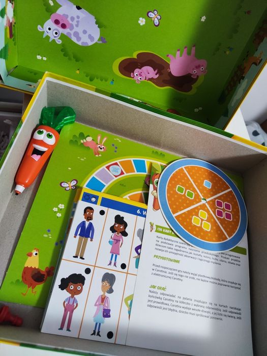3000 pytań Carotina preschool Gra planszowa