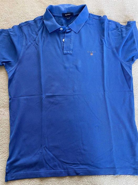 Polo Gant, tamanho M, azul