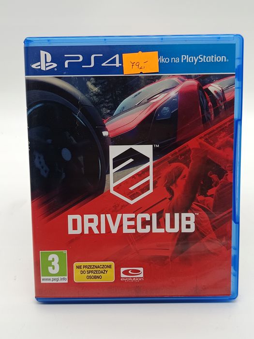 driveclub playstation 4 (ps4) pudełkowa
