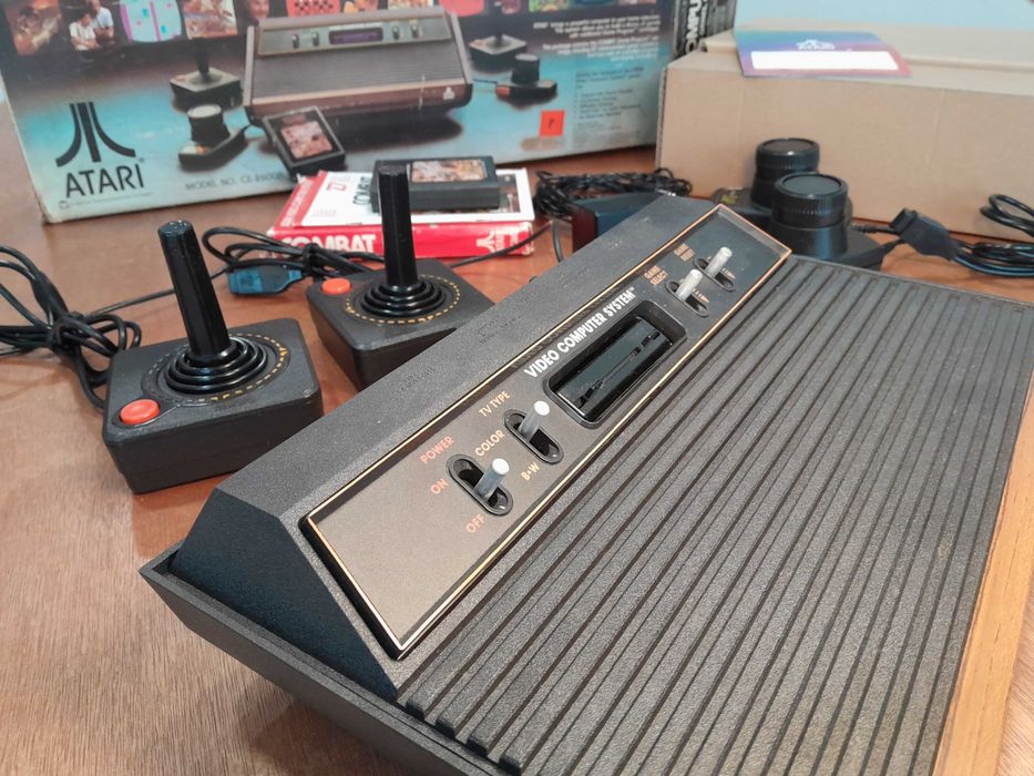 ATARI 2600 "Woody" na caixa - PAL - Testada