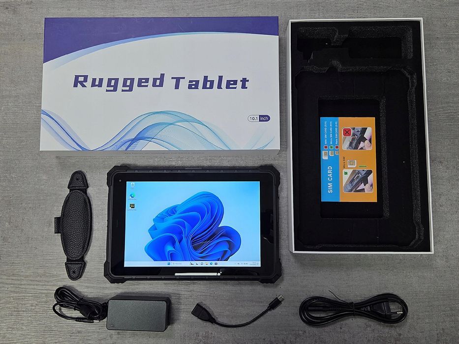 Pancerny Tablet przemysłowy Intel Quad 8Gb 256GB SSD - Windows 11