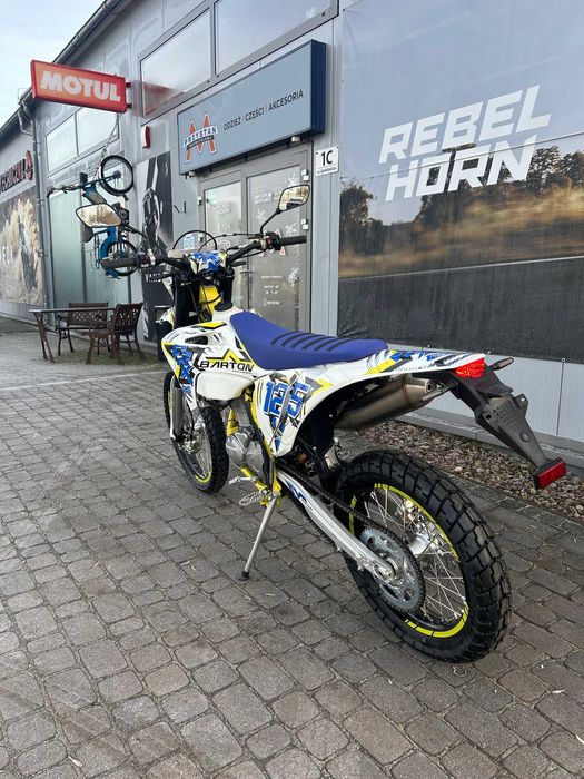 Barton FRX 125cc Motocykl enduro z homologacją