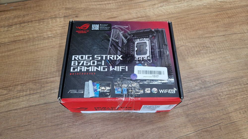 Płyta główna Mini ITX ASUS ROG STRIX B760-I GAMING WIFI box gw  535819