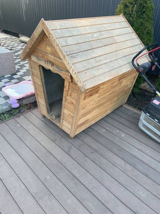 Будка для великих порід утепленна