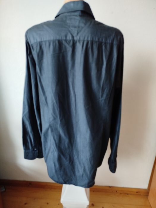 Granatowa koszula męska L.