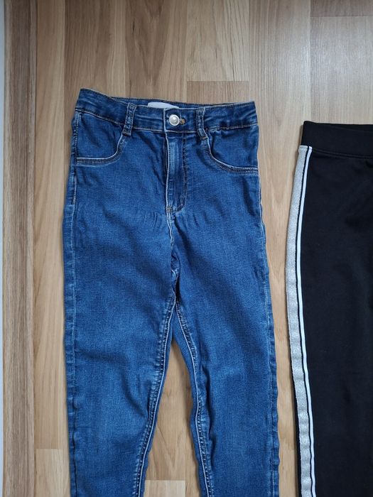 146 jeansy Zara i leginsy H&M