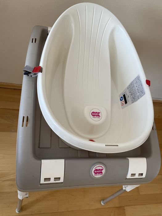 Wanienka dla niemowląt ze stelażem OK Baby