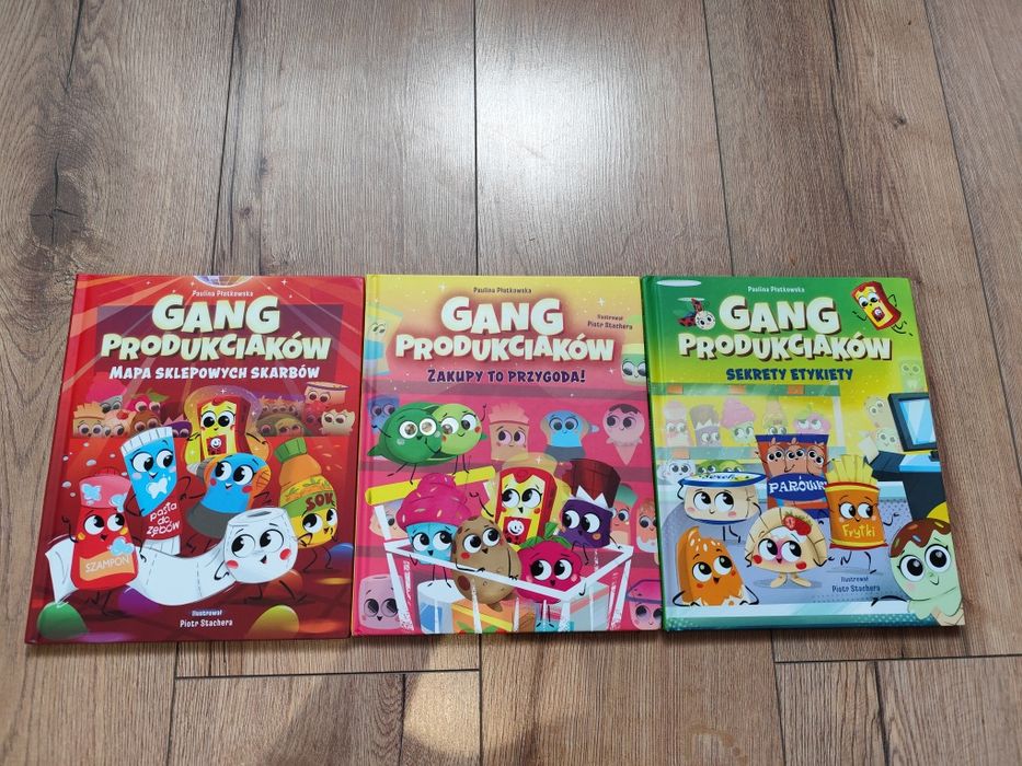 Zestaw książek Gang Produkciaków