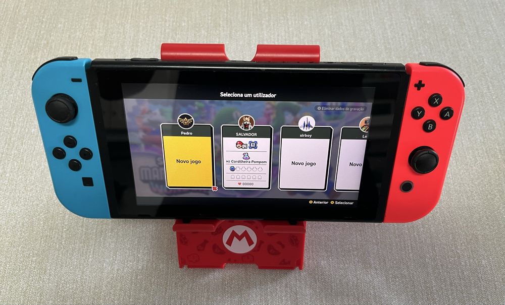 Nintendo Switch completa com acessorios