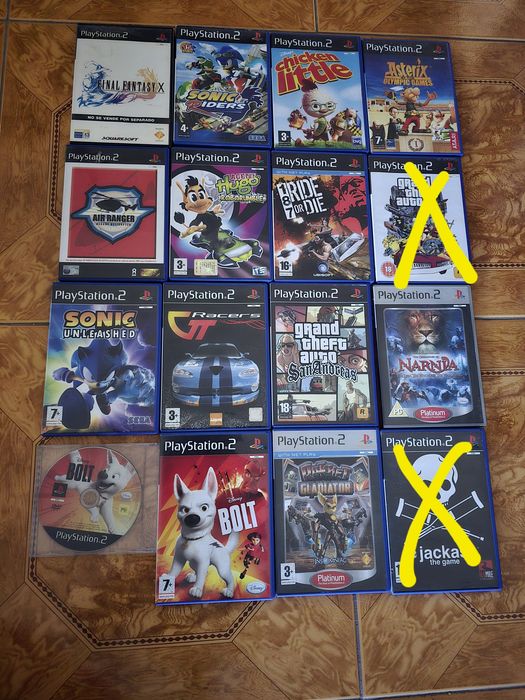 Jogos para Consola Sony Playstation 2 / ps2 (varios)