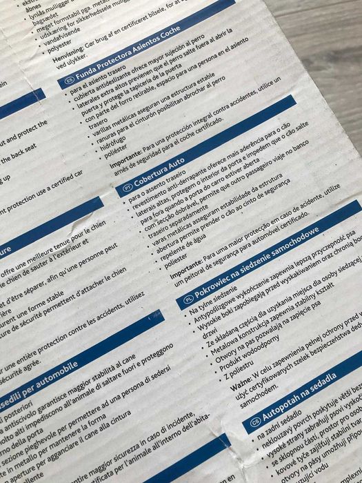 Cobertura Auto para cão - TRIXIE