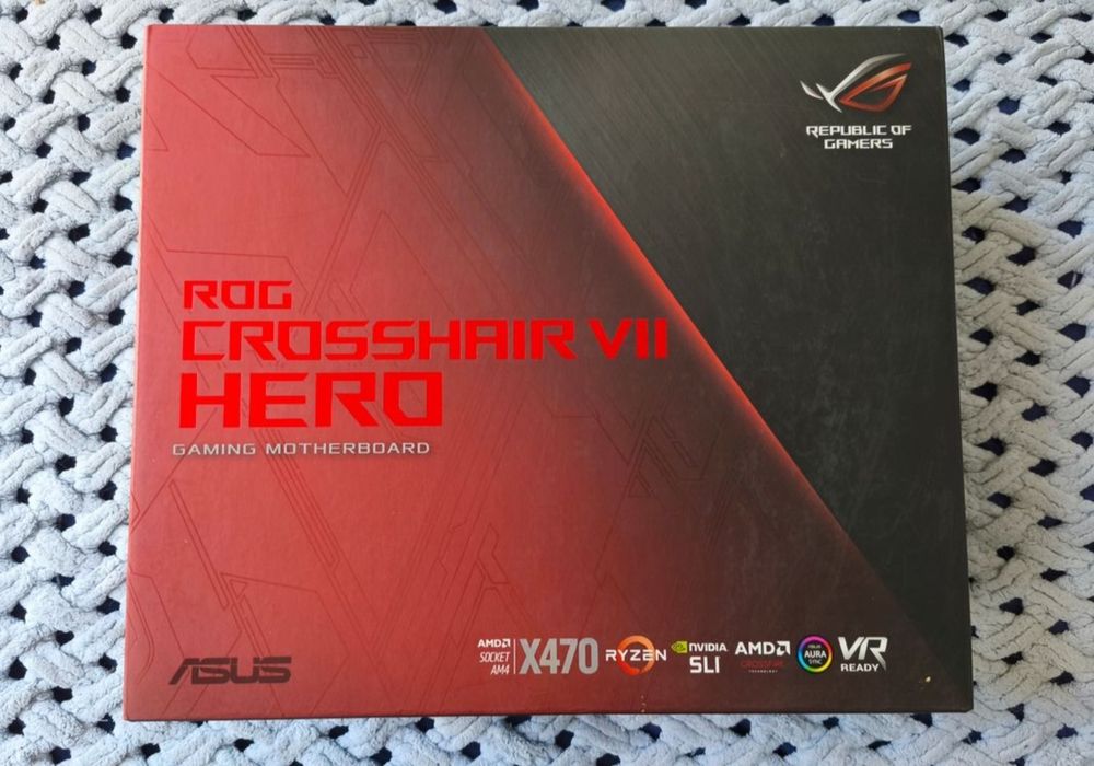 ASUS ROG Crosshair VII Hero + AMD Ryzen 5 5600X + 16gb Trident Z DDR4 36000