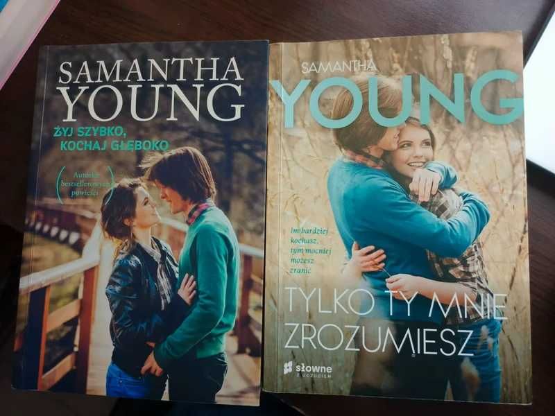 Dwie książki "Żyj szybko, kochaj głęboko", "Tylko Ty mnie zrozumiesz"
