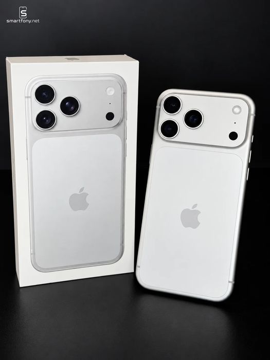 iPhone 17 Pro Max 2 TB Silver | Open Box | Gwarancja Apple | 0 cykli | eSIM