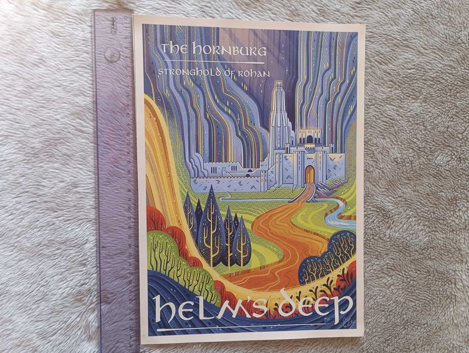 Poster O Senhor dos Anéis - Helm's Deep