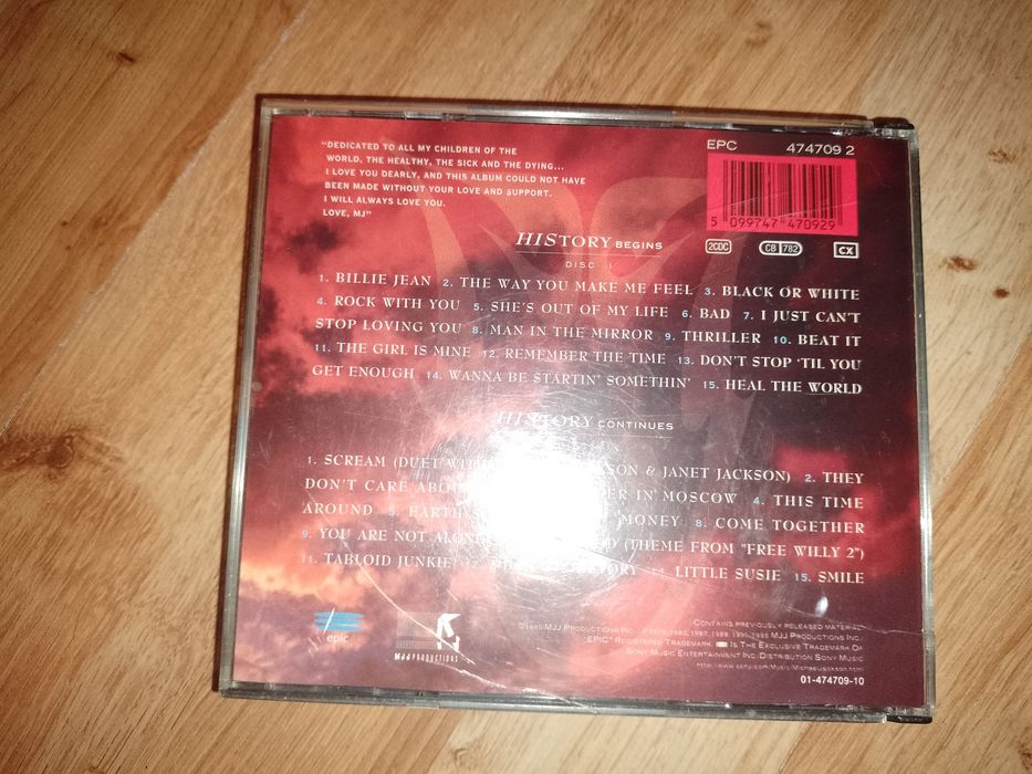 Michael Jackson (Historia)(the best) CD