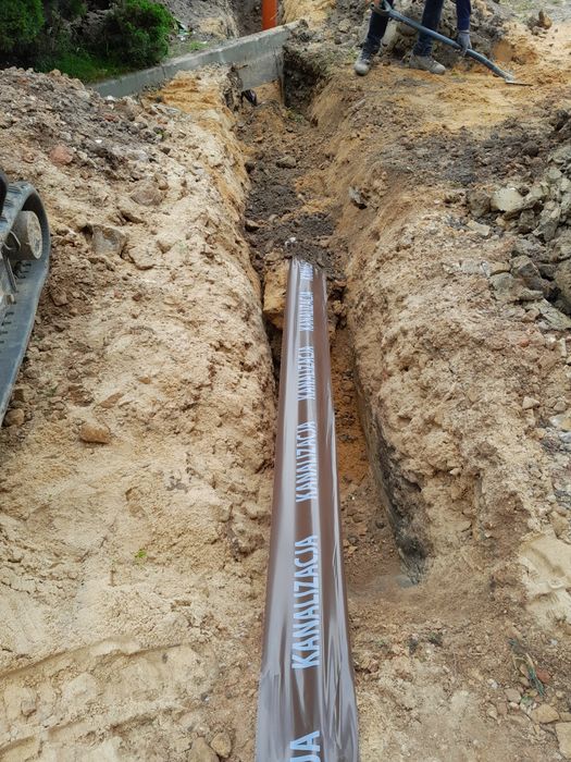 Usługi minikoparką