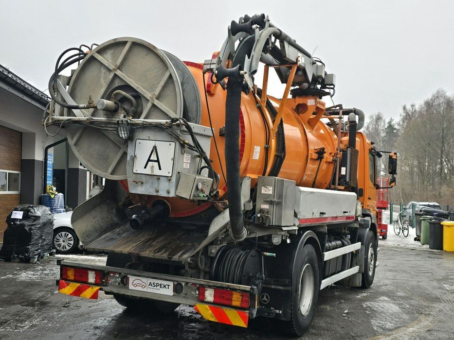 Mercedes-Benz AXOR 4X2 / WUKO Asenizacyjny FFG Elegant  WUKO do zbierania odpadów / czyszczenia kanalizacji FFG