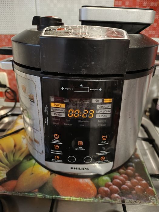 Мультиварка--скороварка Philips HD 2178/03
1000w.
Робоча, в ре