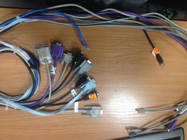Консольный кабель Com Db9 Rj45