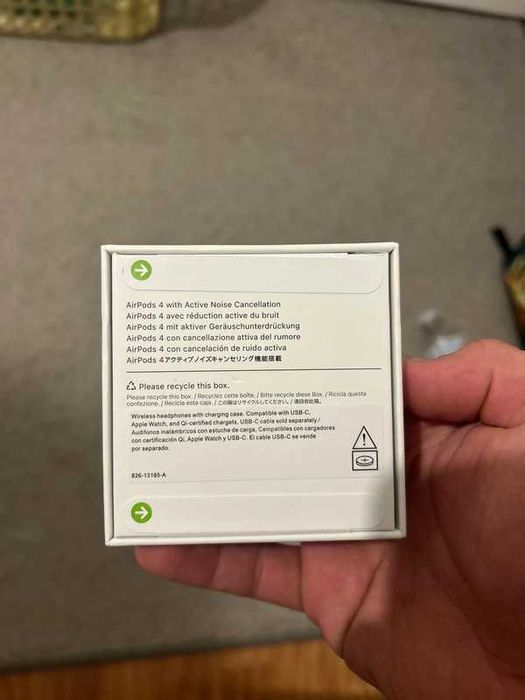 Słuchawki AirPods pro 4 z Gwarancją|Bluetooth|Redukcja Hałasu