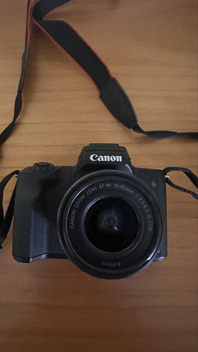 Canon EOS M50 Mark II + Lente + Mala | Excelente Estado