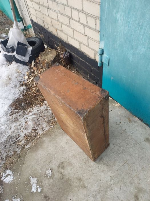 Чемодан дерев'яний 70×20×45