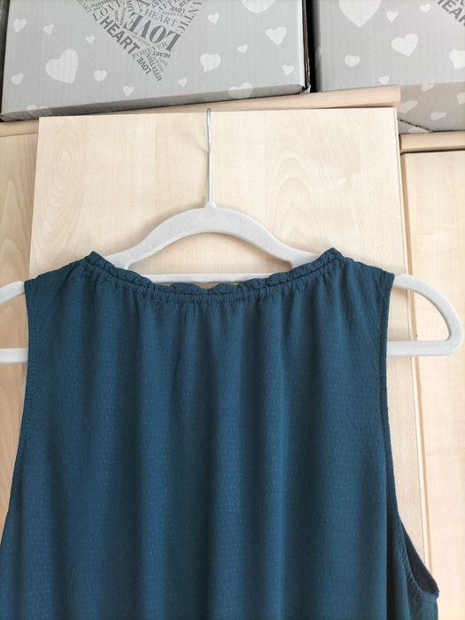 Zielony kombinezon marki Promod rozmiar S stan bardzo dobry.