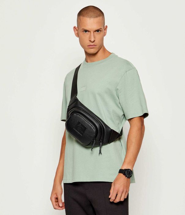 Барсетка сумка чоловіча Armani Exchange XM001621 AF17210 Black