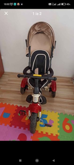 Rowerek-wozek dzieciecy