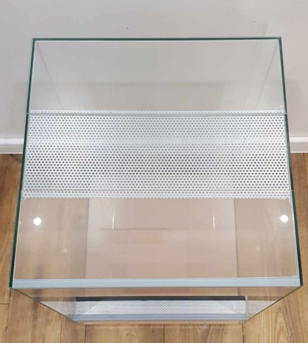 Terrarium dla gekona 40x40x60 szyby przesuwne