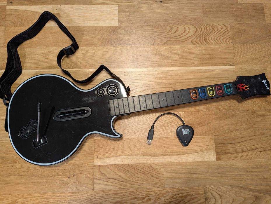 Gitara Les Paul Guitar Hero PS3 PC