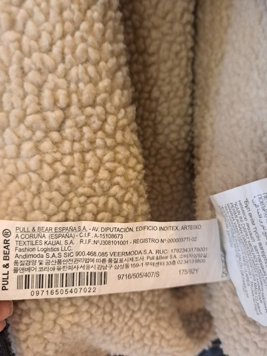 Jeansowa ocieplana kurtka Pull&Bear